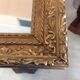 Antique wooden mirror