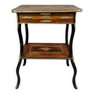 Table d’appoint, coiffeuse de style Napoléon III, XIXème siècle