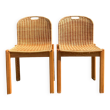 Pair of Italian chairs from the 70s