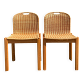 Pair of Italian chairs from the 70s