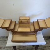 Vintage sewing basket