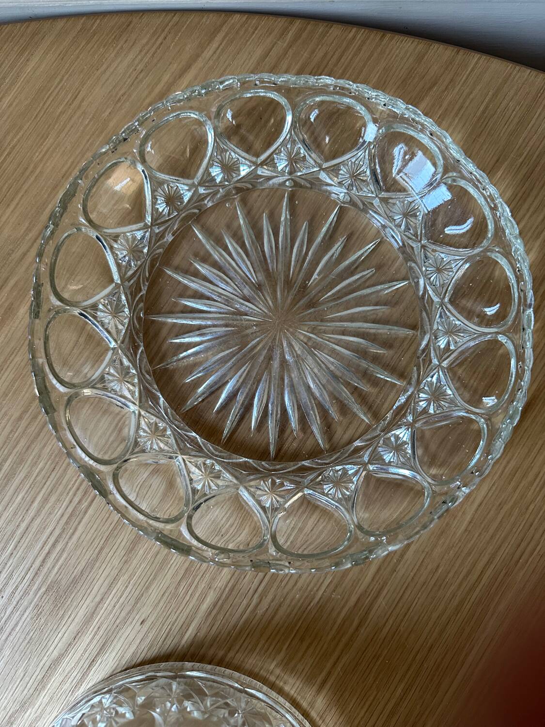 Old cheese bell and its dish