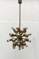 Atomic Brass Ceiling Suspension by Dorothee Becker for Cosack, 1970s.