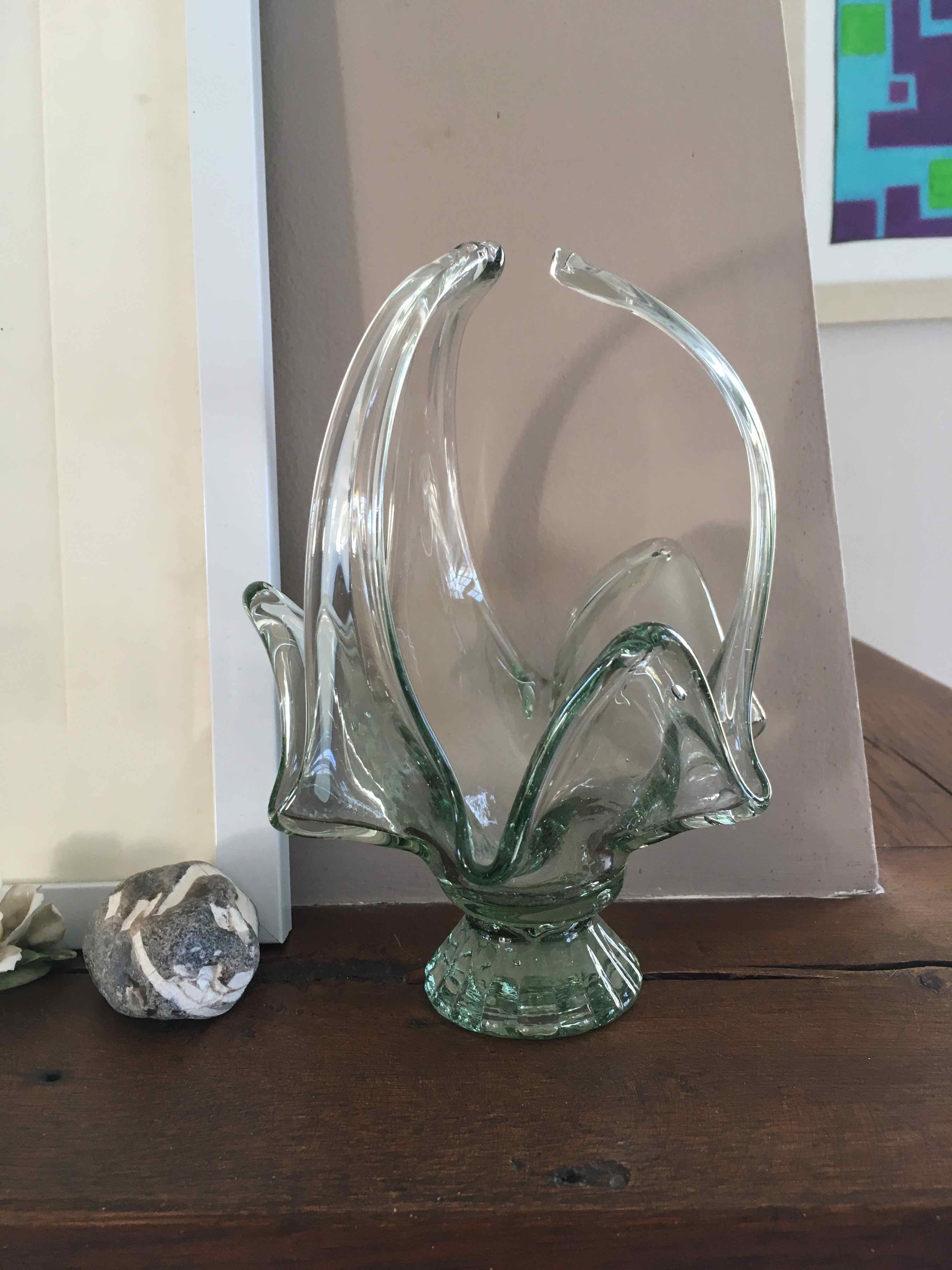 Blown glass candy maker