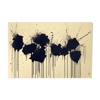 Peinture abstraite vertige