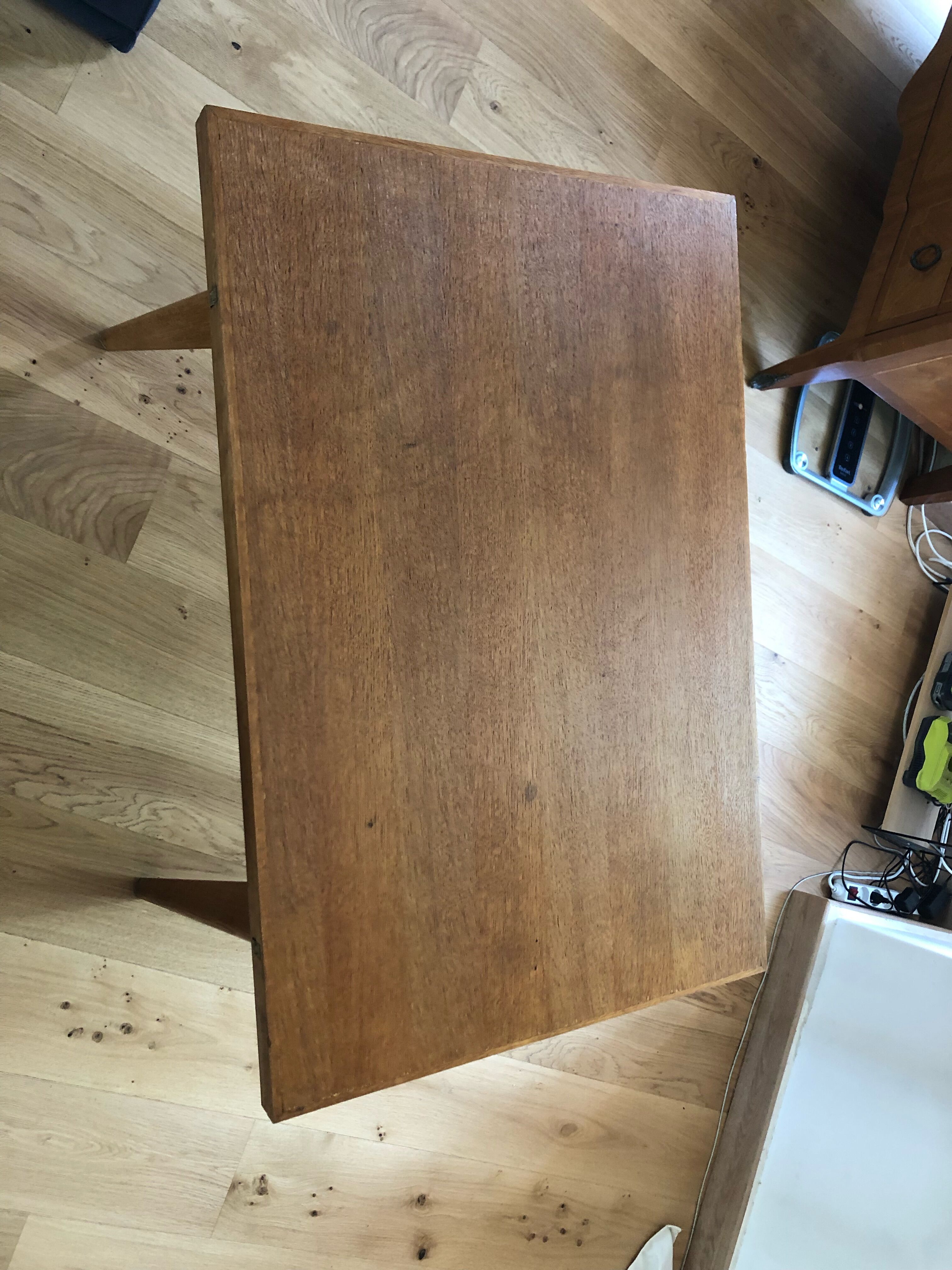 Vintage wallet table 50s