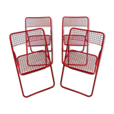 4 Folding chairs