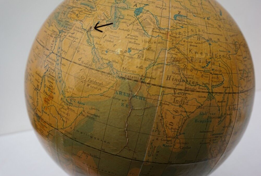 Globe Earth circa 1940