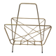 Vintage brass magazine holder - year 50-60