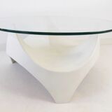 Opal glass table 1960s
