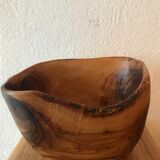 Large wooden bowl