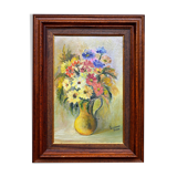 Bouquet of wild flowers by Lucienne BENA