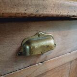 Antique low beech sideboard – France – 1920s