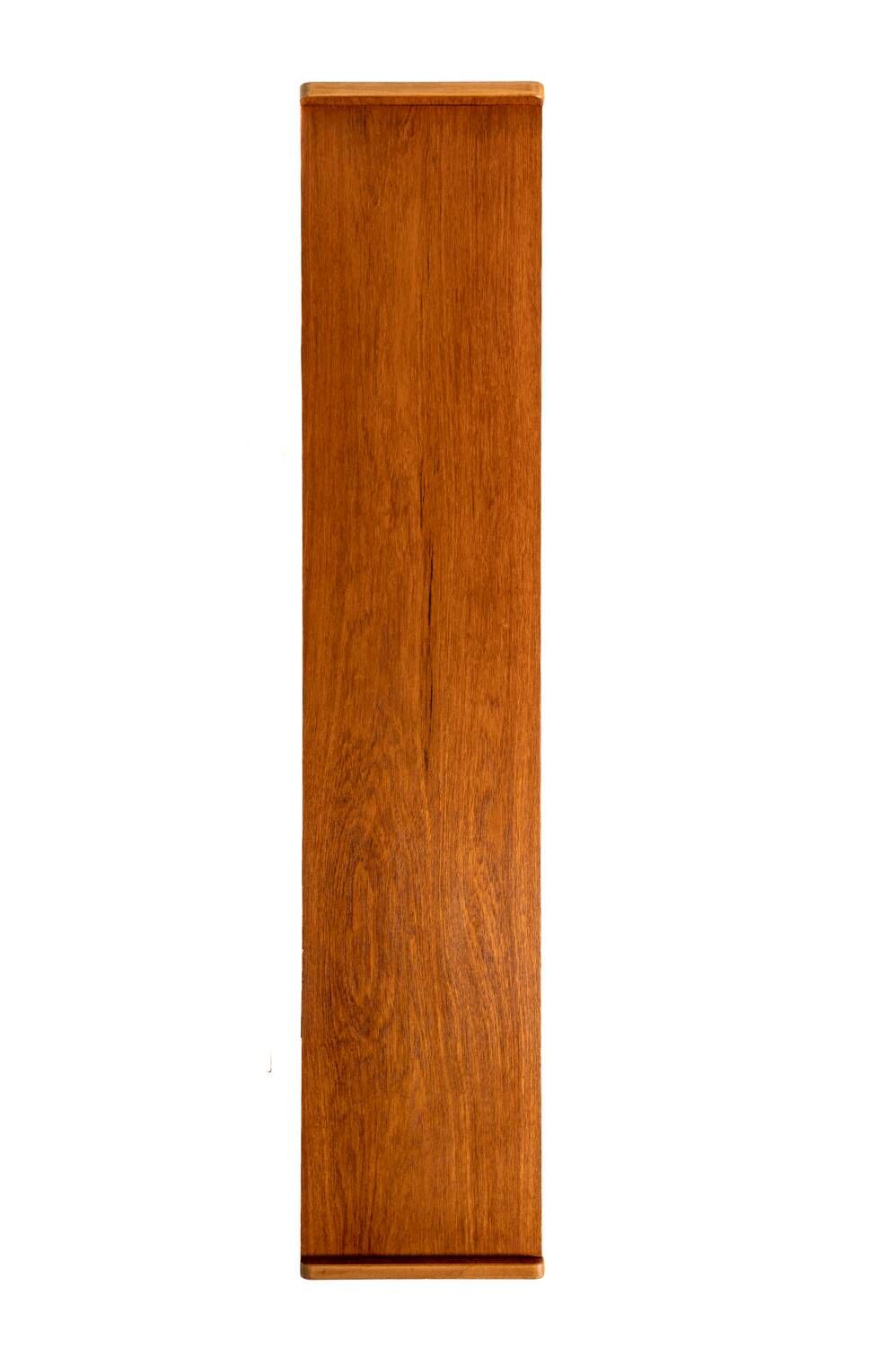 Scandinavian teak sideboard with smoked glass, 1950s–60s