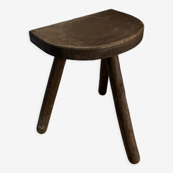 Wooden tripod stool