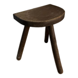 Wooden tripod stool