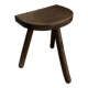 Tabouret tripode bois