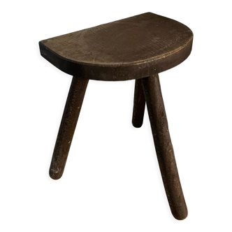 Wooden tripod stool