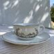 Vintage set of 5 porcelain plates and 5 cups – Digoin Sarreguemines