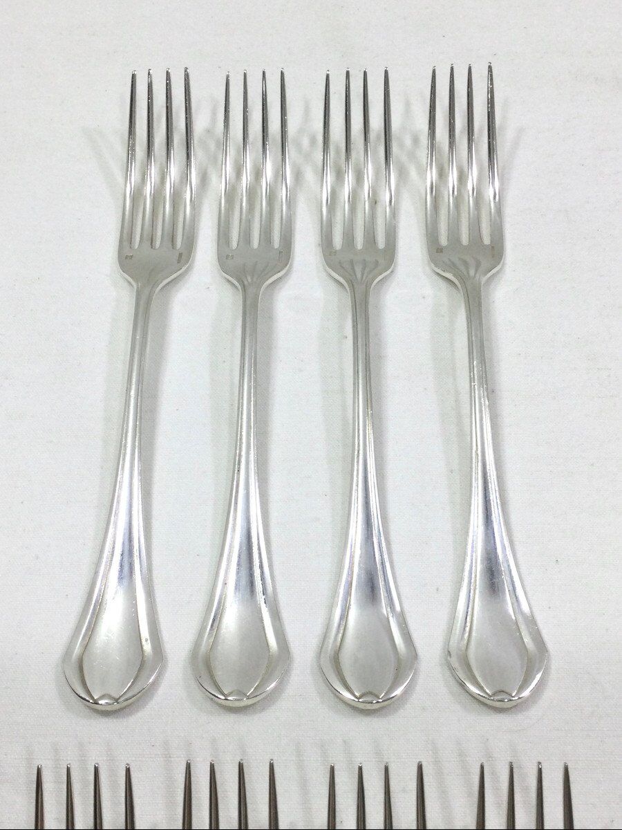 Christofle - 8 Forks in Entremet Printania