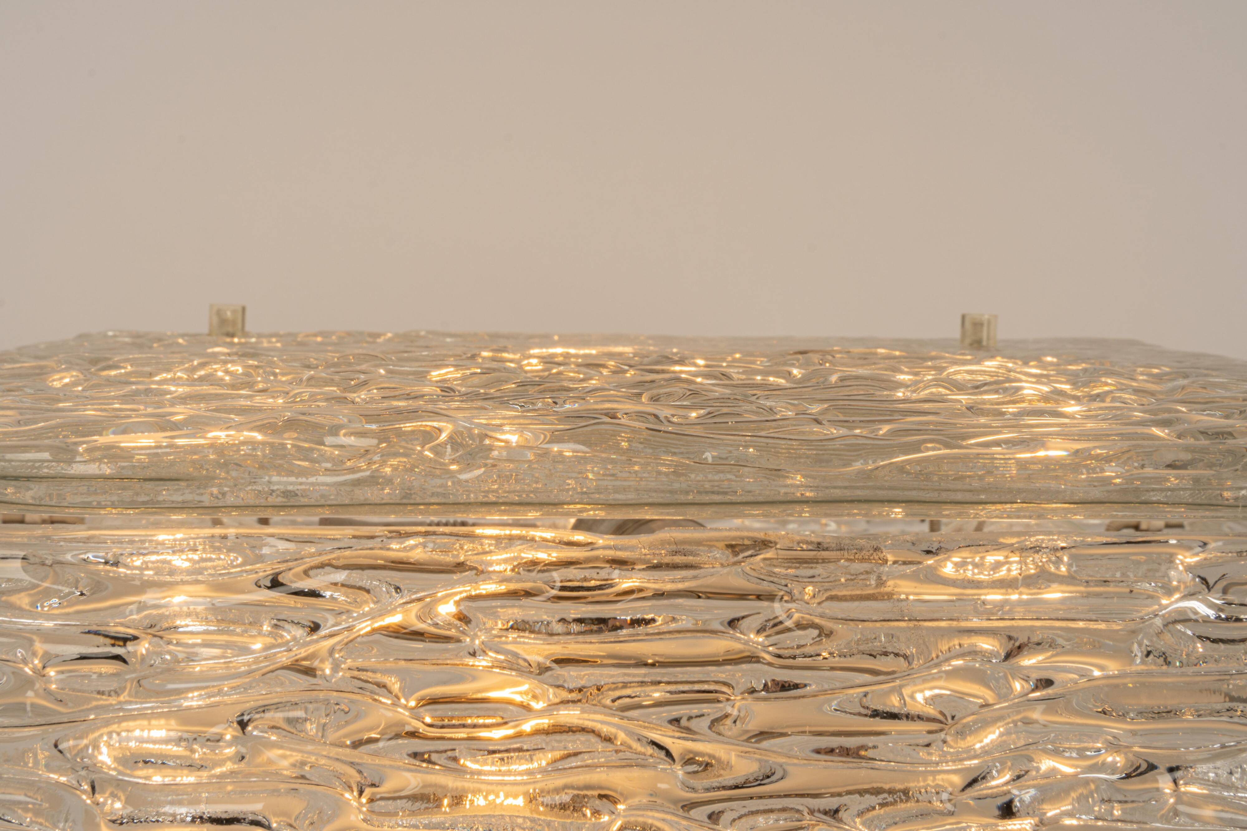 Murano glass ceiling lights by Kalmar, Austria, 1960s