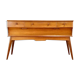 Midcentury Alfred Cox console in walnut, modern, danish style, vintage, scandinavian
