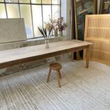 4m XXL pine and oak farmhouse table