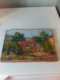 Oil on canvas Arrufaf