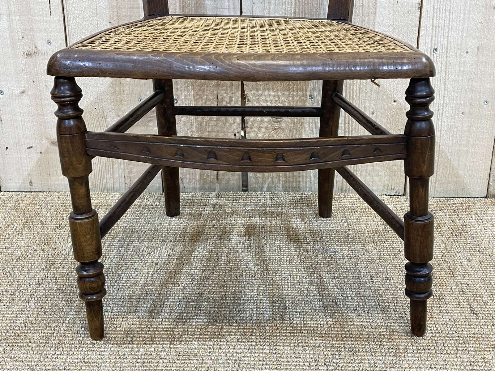 Beech nurse's chair of the early twentieth century