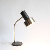 Gooseneck Copper Desk Lamp by Massive Belgium 1960s