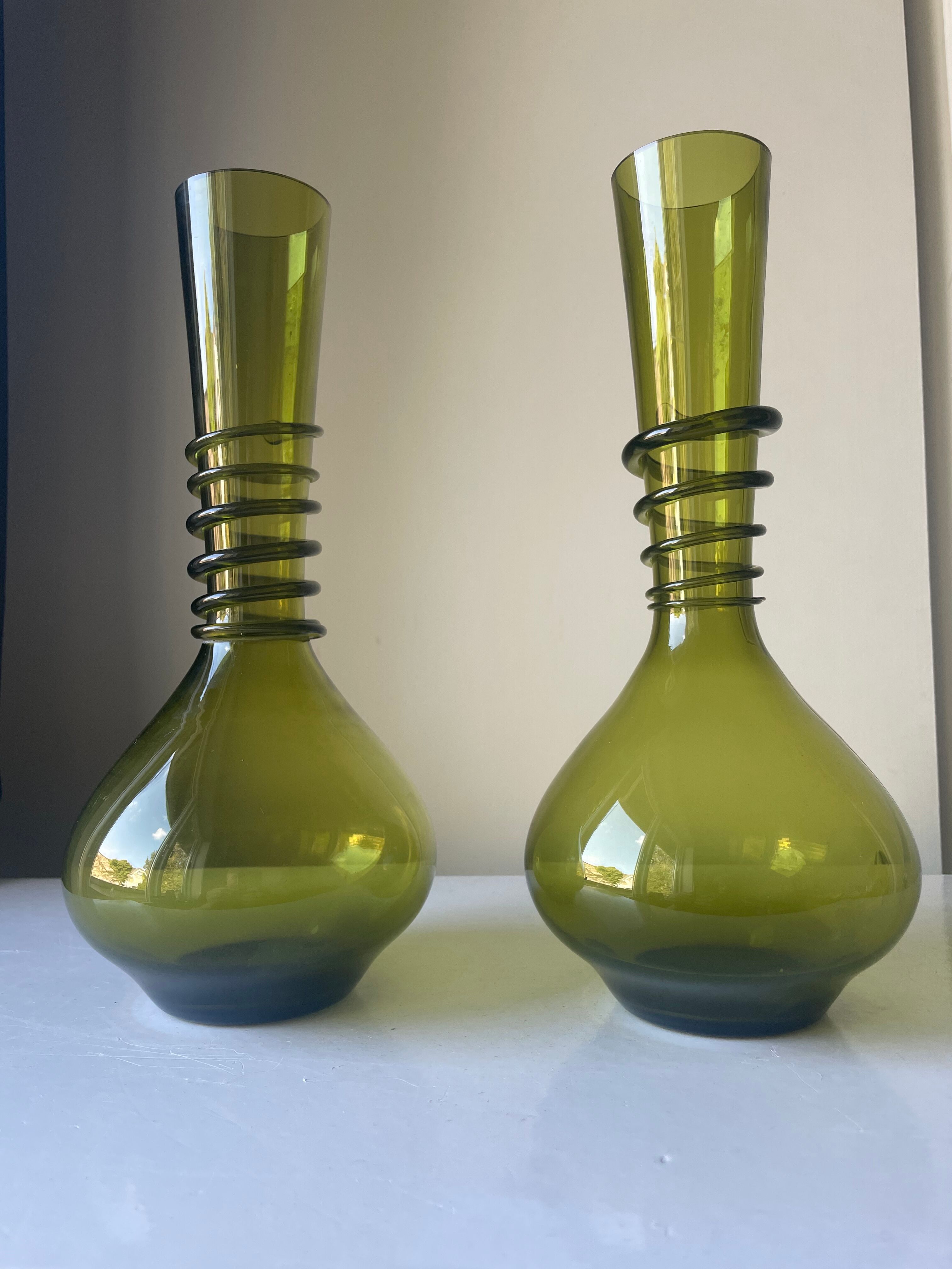 Pair of Danish Vases by Jacob Bang