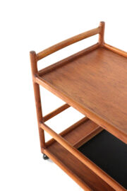 Henning Korch model 308 trolley for C.F. Christensen Silkeborg in teak