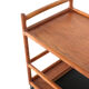 Henning Korch model 308 trolley for C.F. Christensen Silkeborg in teak