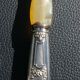 Carving Set + Salad Server Horn and Stainless Steel