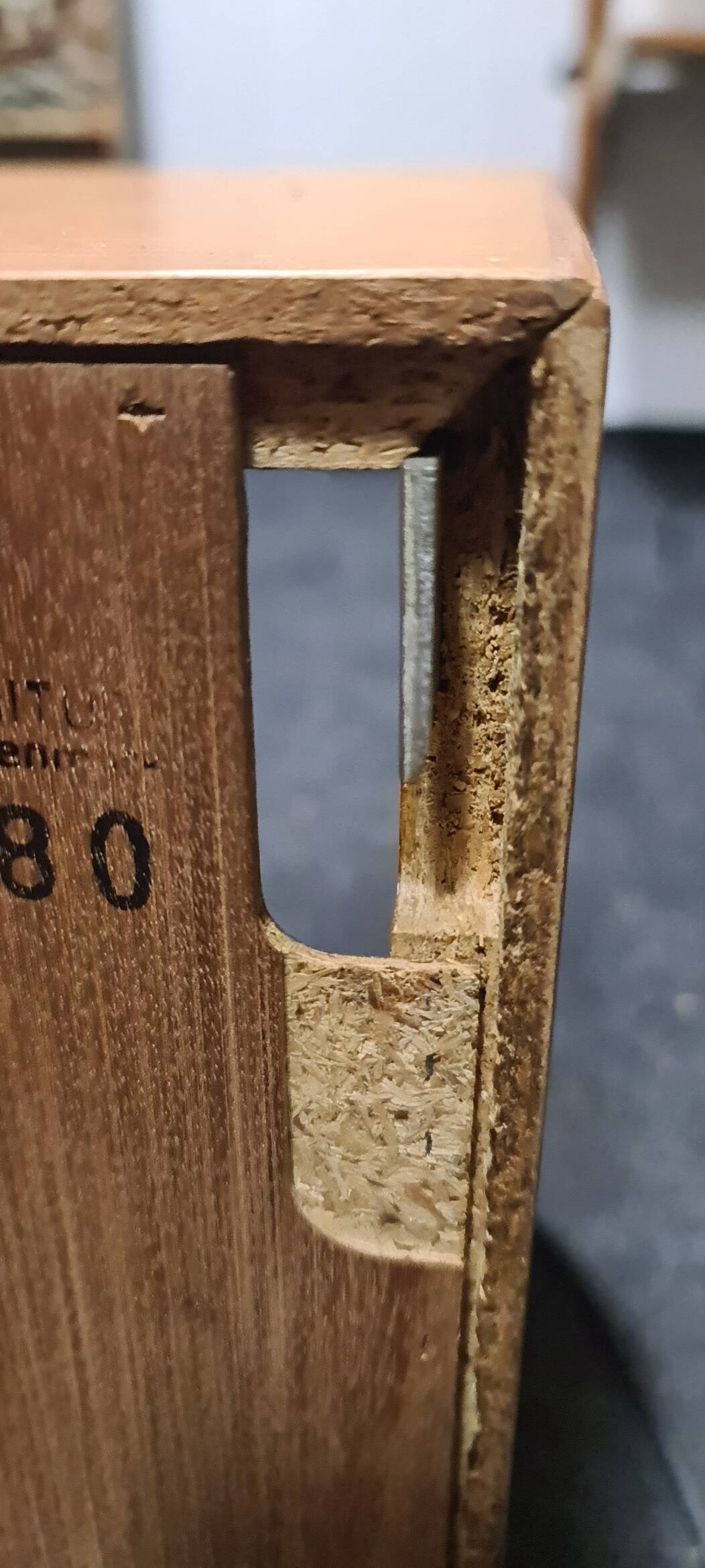 Danish wall shelf HG mobel