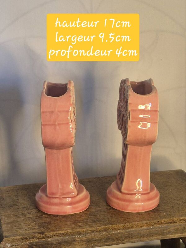 Paire de vases fleuri
