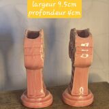 Pair of flower vases
