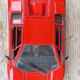 Red lamborghini car