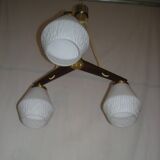 Scandinavian style pendant light from the 60s