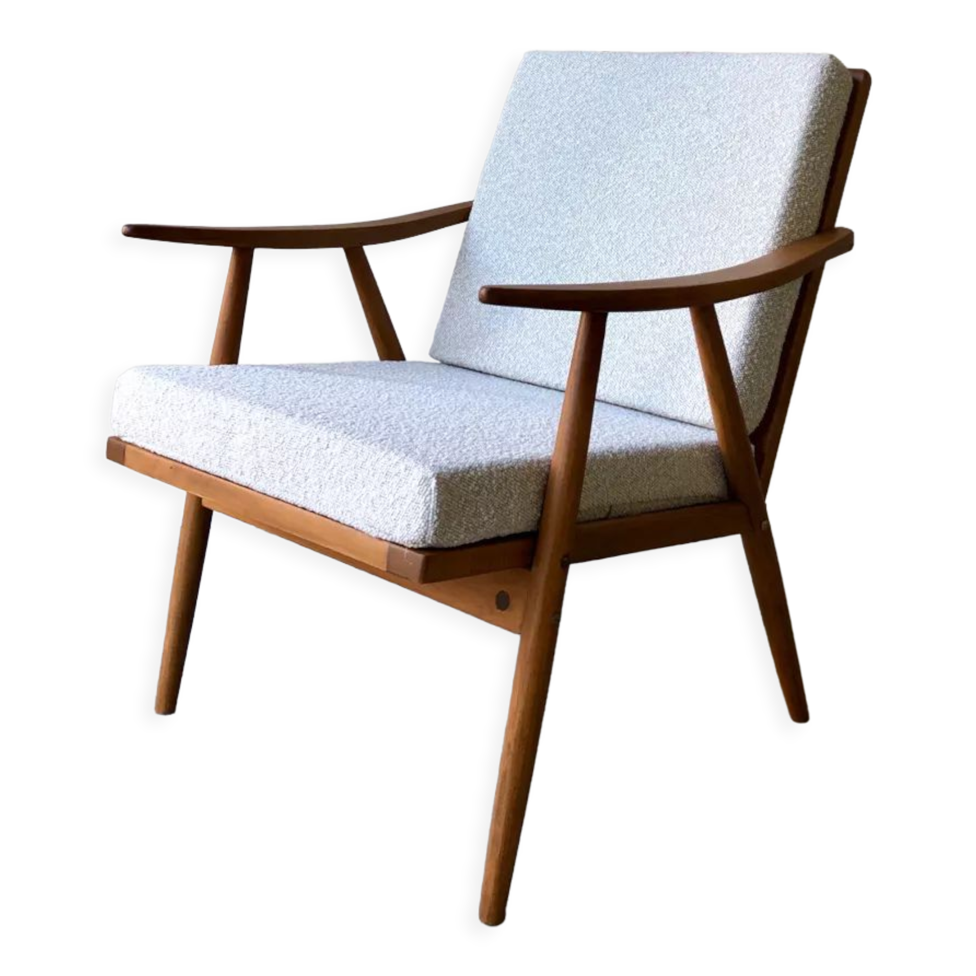 Boomerang armchair TON