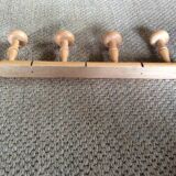 Bamboo coat rack