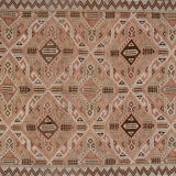 Turkish jajim runner hand woven wool nomad runner rug 140 x 320 cm