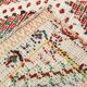Tapis Kilim oriental bleu et vert