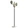 Arredoluce floor lamp in polished brass and Carrara marble, 1960s