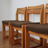 4 chairs sleigh Maison Regain