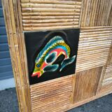 Rattan design bar