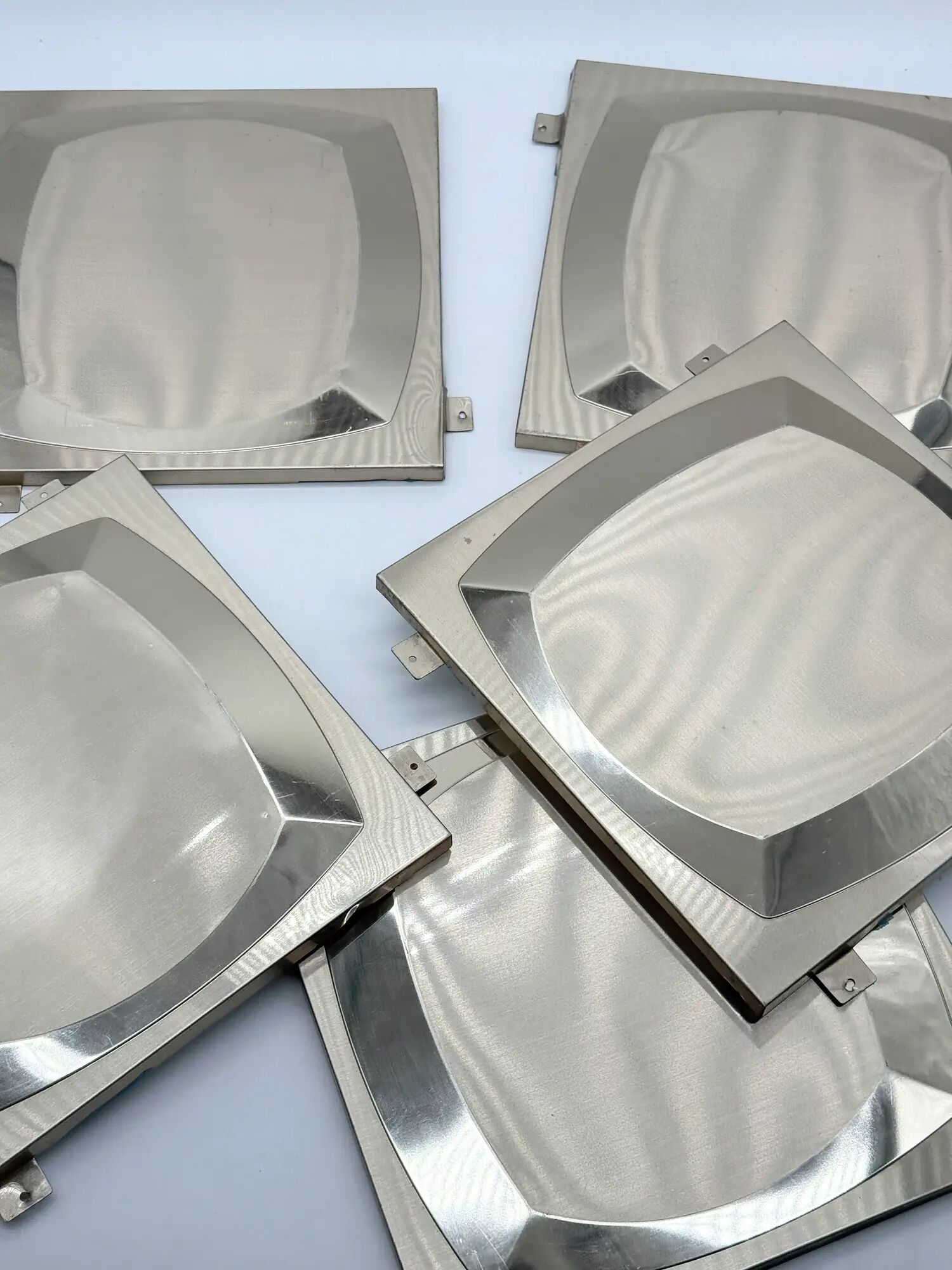 Set of 10 Space Age wall panels, 1970s
