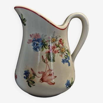 Mehun 20th century earthenware pitcher