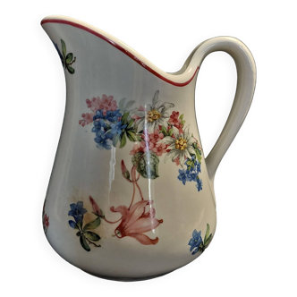 Mehun 20th century earthenware pitcher