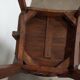 Paire de fauteuils bridge en bois